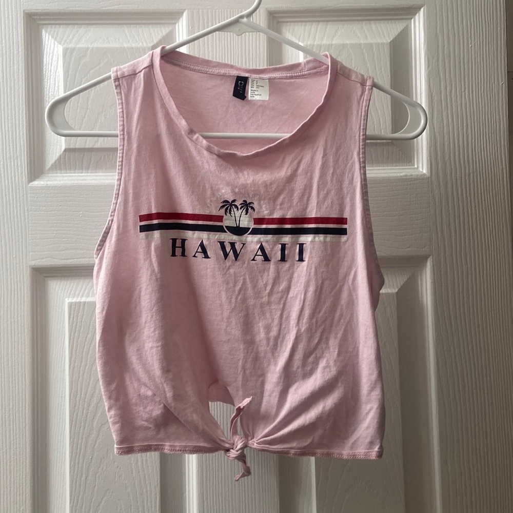 Hawaii Crop Top 🌸